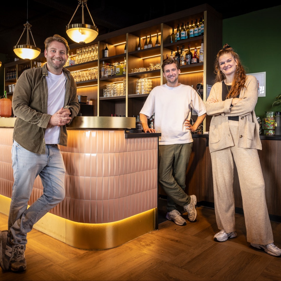 Jan, Lucas en Mieneke Kreumer - foto Nico te Laak