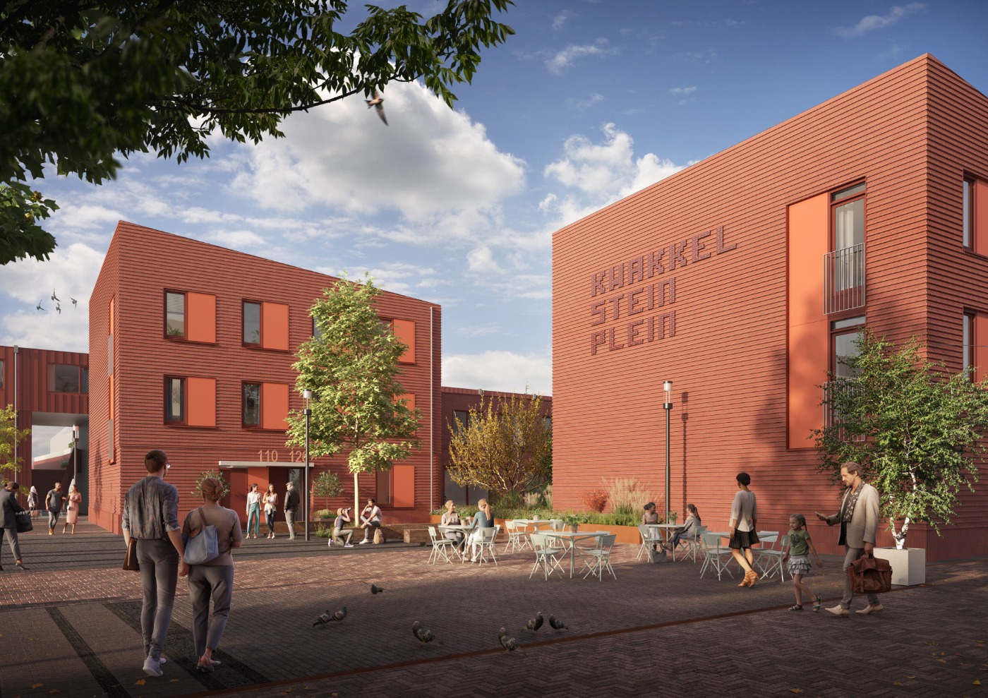 Artist impression van het Museumkwartier