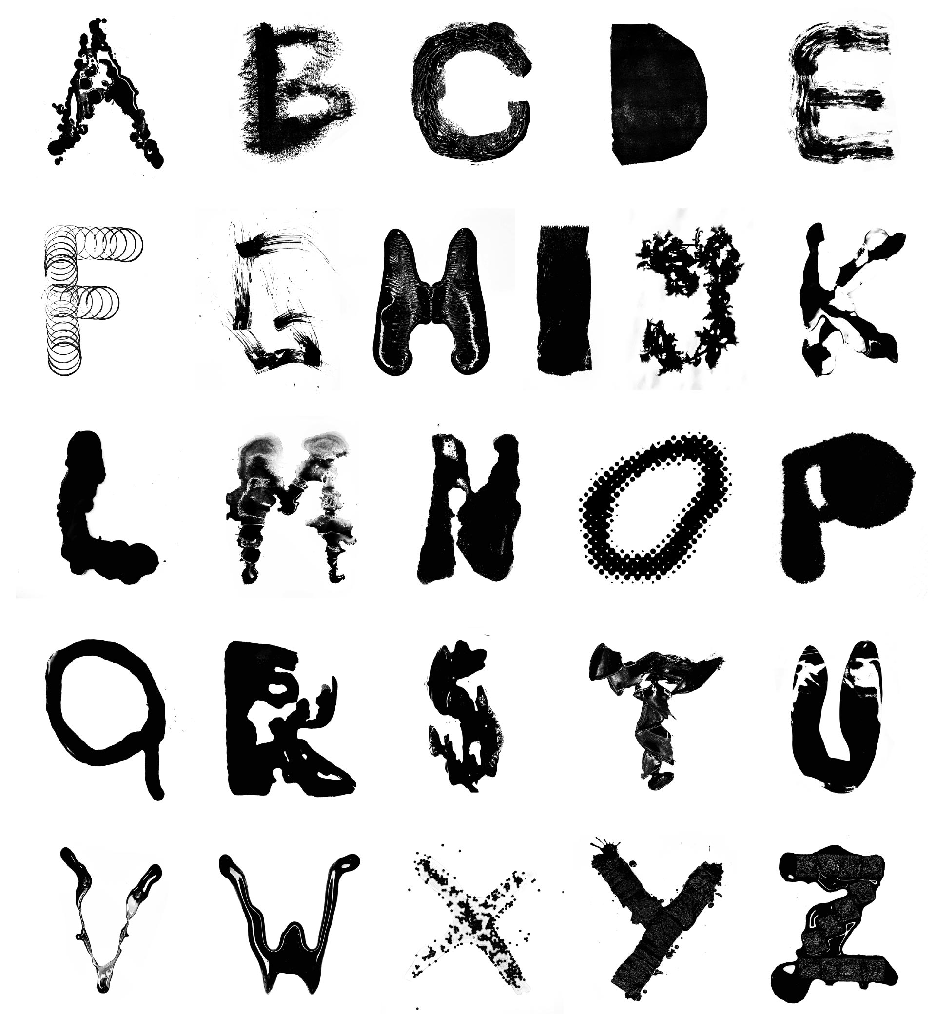 Haar werk bestaat vooral uit letters, zwart-witbeelden en 2D, fotograaf: Nico te Laak