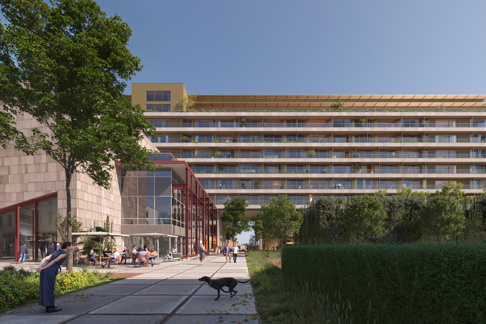 Artist impression van LAB